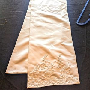 Beaded wedding scarf